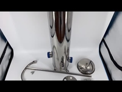 Penjual Terbaik Tutup jenis Flange untuk Filter Kantong Stainless Steel Single Housing Untuk Pengolahan Air