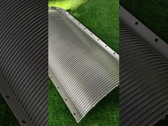 Stainless Steel Wedge Wire Coanda Screen Sieve Bends Untuk Koi Fish Pond