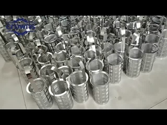 Johnson Wedge Wire Screen Lebar 0,5m-2,0m Slot Pembukaan 0,02mm-15mm dan dalam B2B Marke